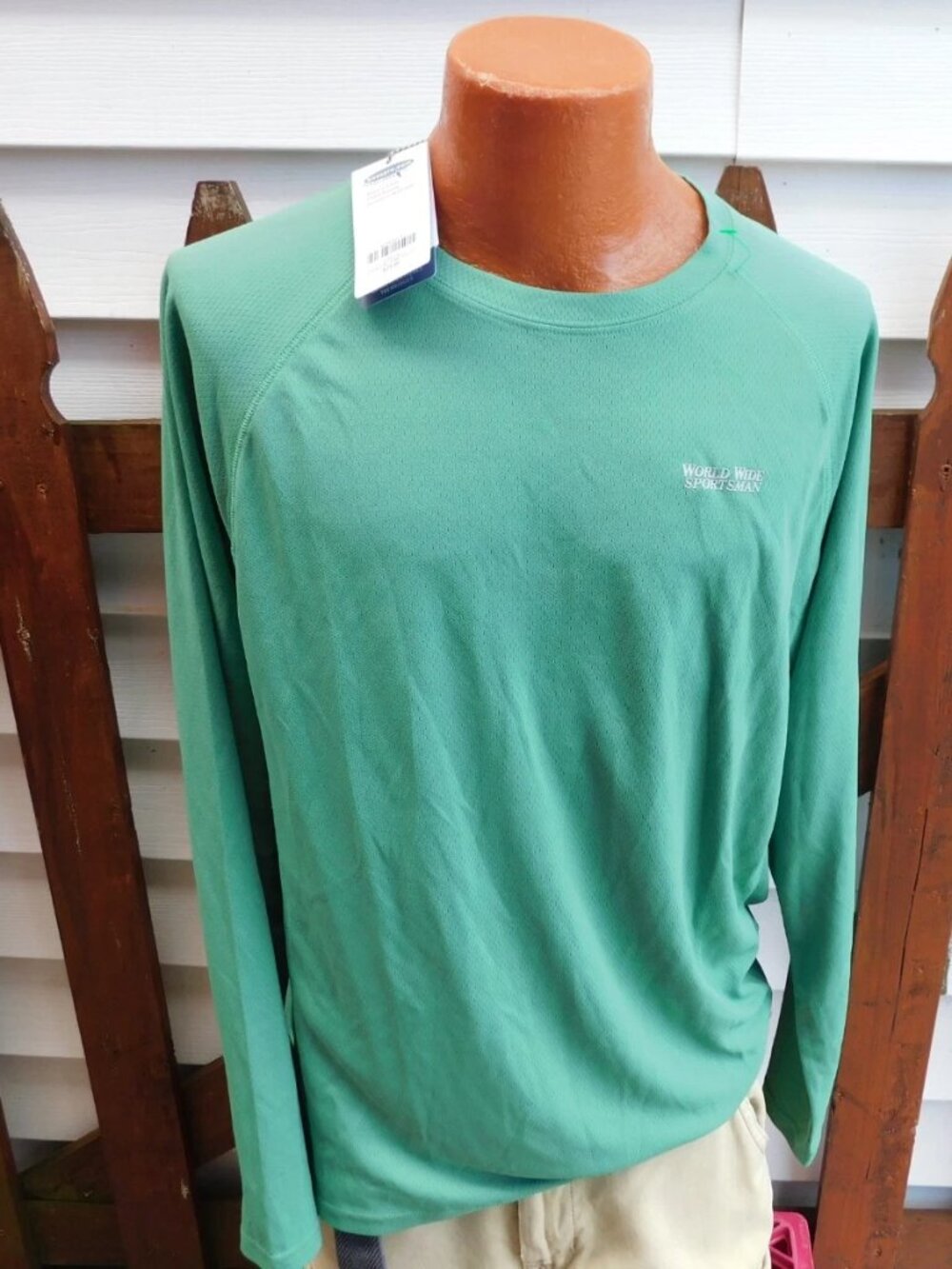 WORLD WIDE SPORTSMAN LONG SLEEVE SHIRT SIZE LARGE New w/Tags